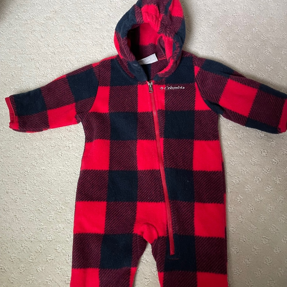 Columbia Baby Buffalo Check Bunting